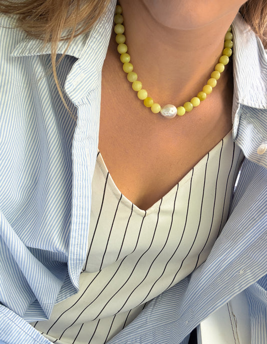 LEMON LIME NECKLACE