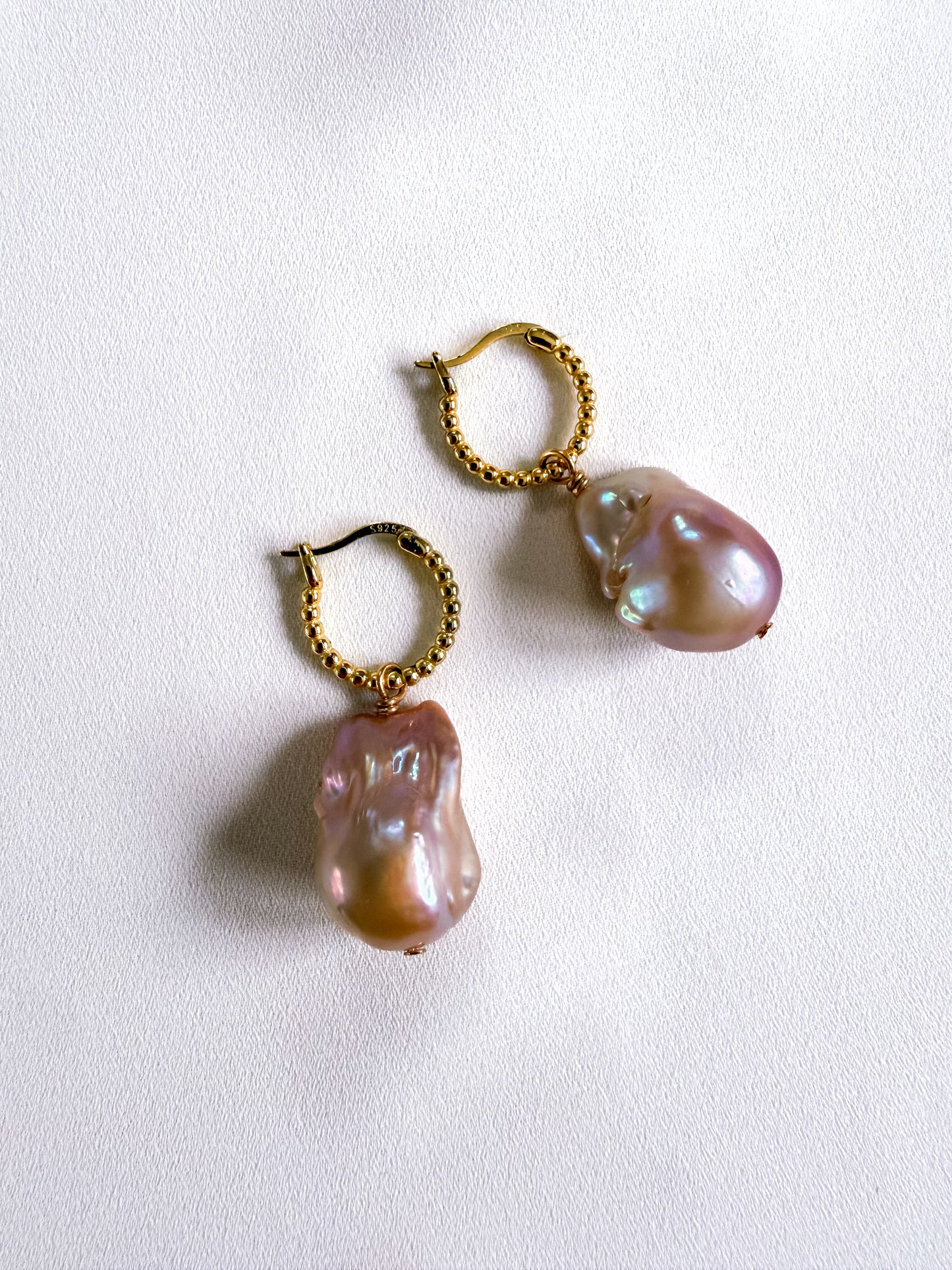 HALEIGH WORE THEM FIRST EARRINGS - BLUSH