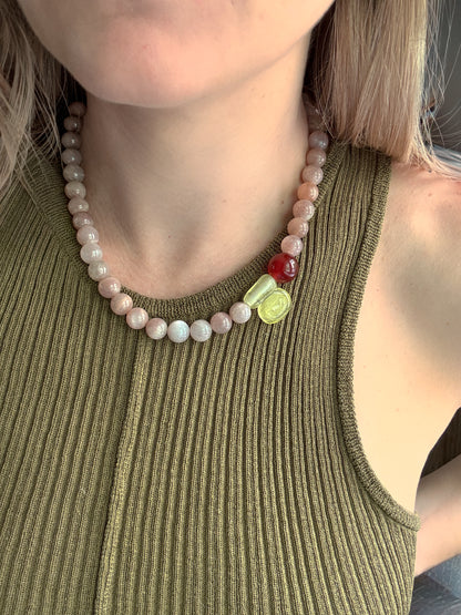 SUNSTONE BABY NECKLACE