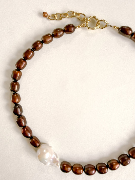 RARE CHOCOLATE NECKLACE