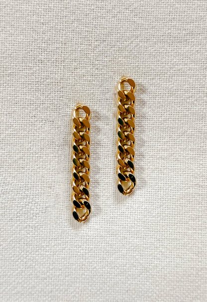 CURB CHAIN EARRINGS
