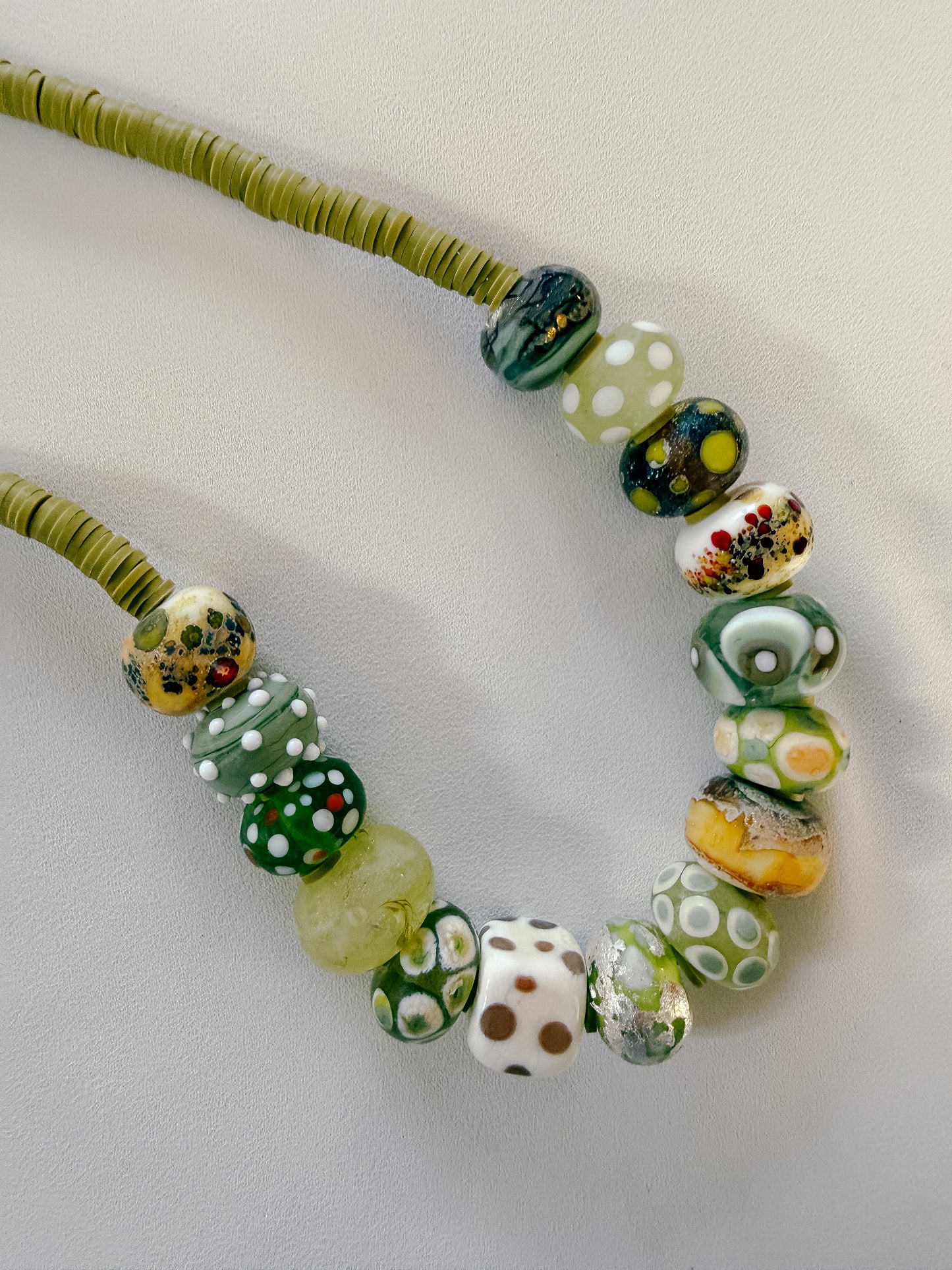 No. 2 AVOCADO + MILK NECKLACE