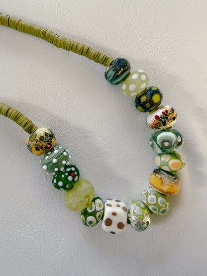 No. 2 AVOCADO + MILK NECKLACE