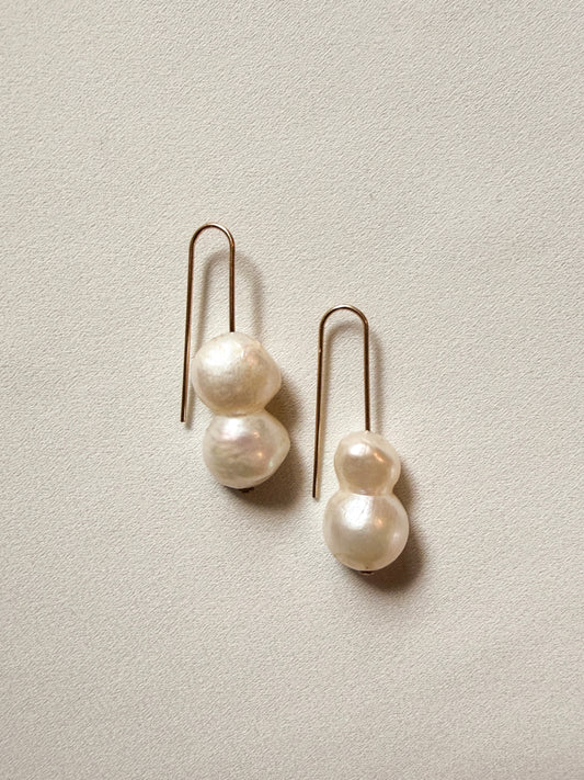 VERMEER'S MUSE EARRINGS