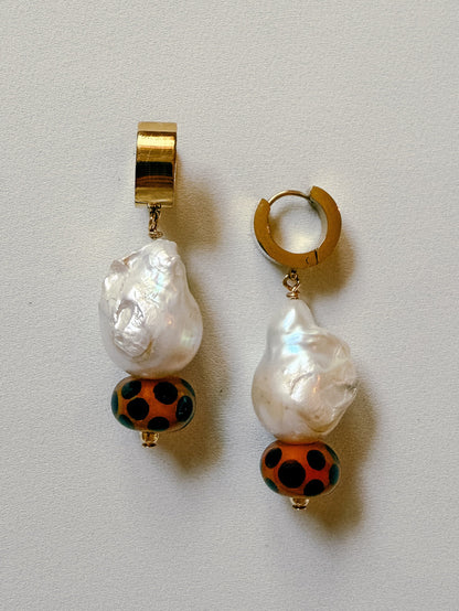 WE'RE ALL MAD HERE EARRINGS
