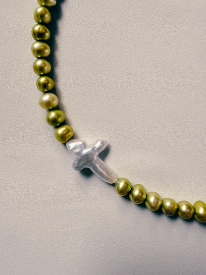 SOME GREEN, SOME GRACE NECKLACE