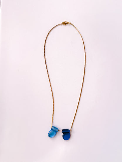 NOGUCHI'S GULF GLASS NECKLACE